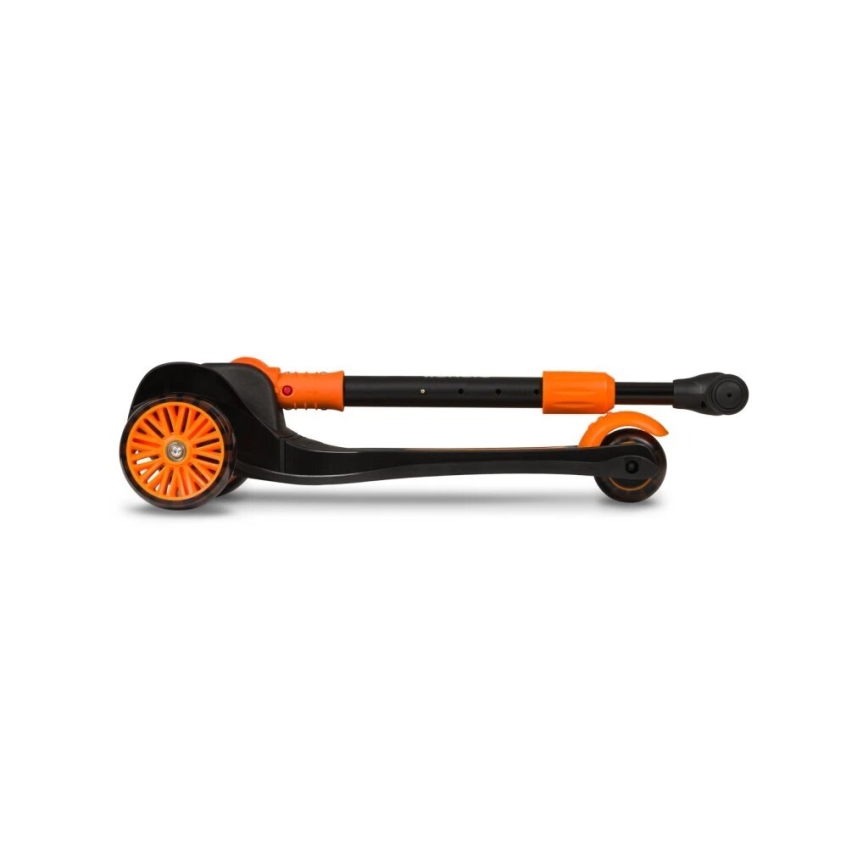 Lionelo - Otroški skuter TIMMY 3xAA oranžna/črna