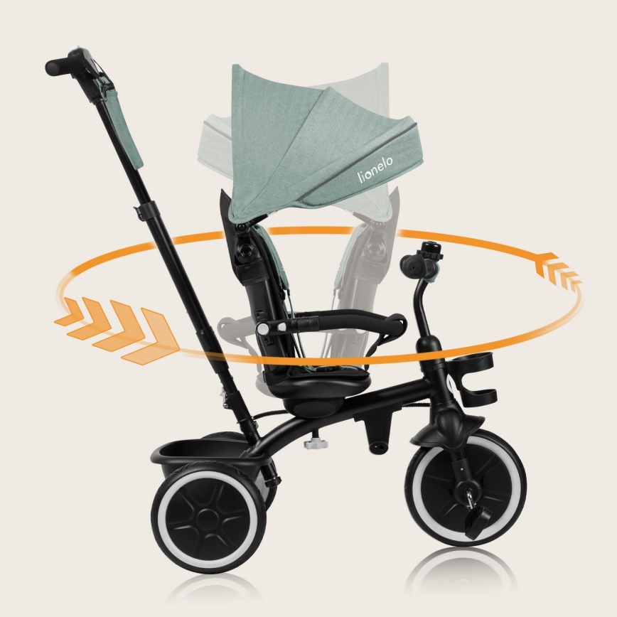 Lionelo - otroški tricikel BERRY Green Forest