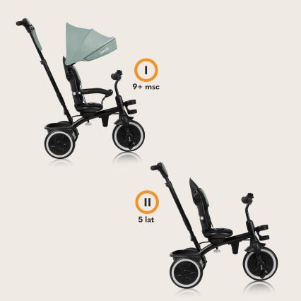 Lionelo - otroški tricikel BERRY Green Forest