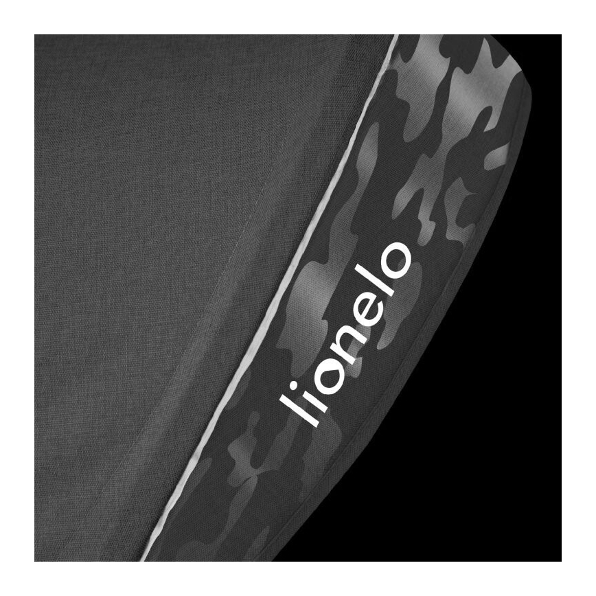 Lionelo - Otroški tricikel HAARI siva/črna