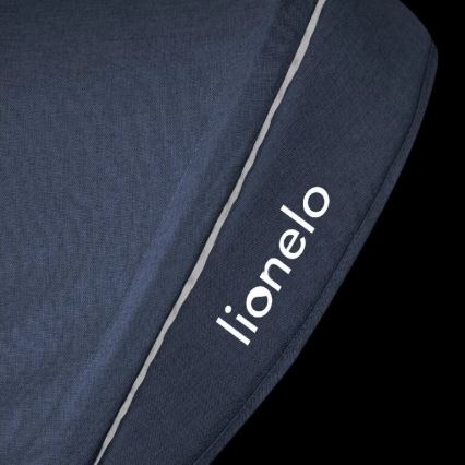 Lionelo - Otroški tricikel HAARI temno modra/siva