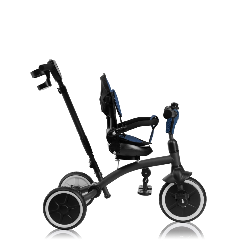 Lionelo - Otroški trikolesnik TRIS PLUS Modri Denim