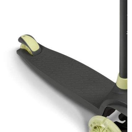 Lionelo - Otroški trotinet JESSY 3xAA siva/zelena