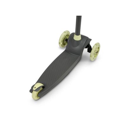 Lionelo - Otroški trotinet JESSY 3xAA siva/zelena