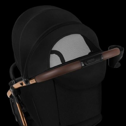 Lionelo - Otroški voziček INGRID črn