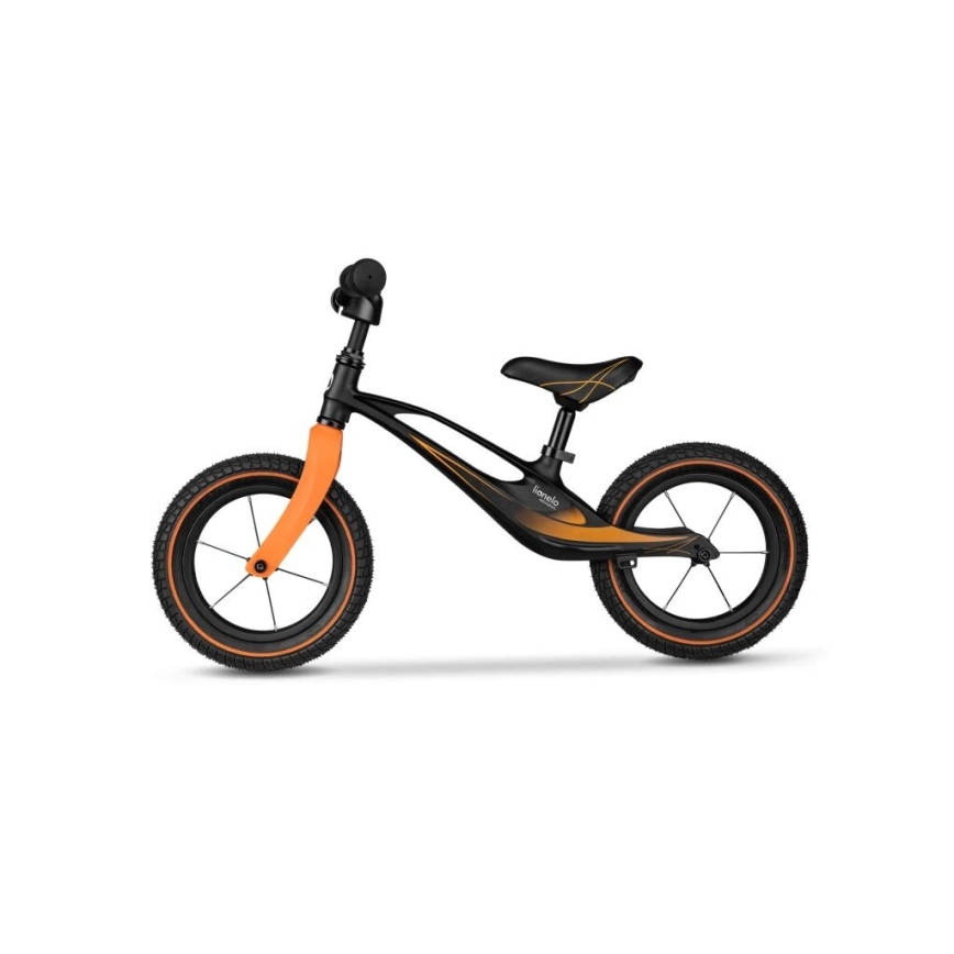 Lionelo - Otroško kolo BART AIR črna/oranžna