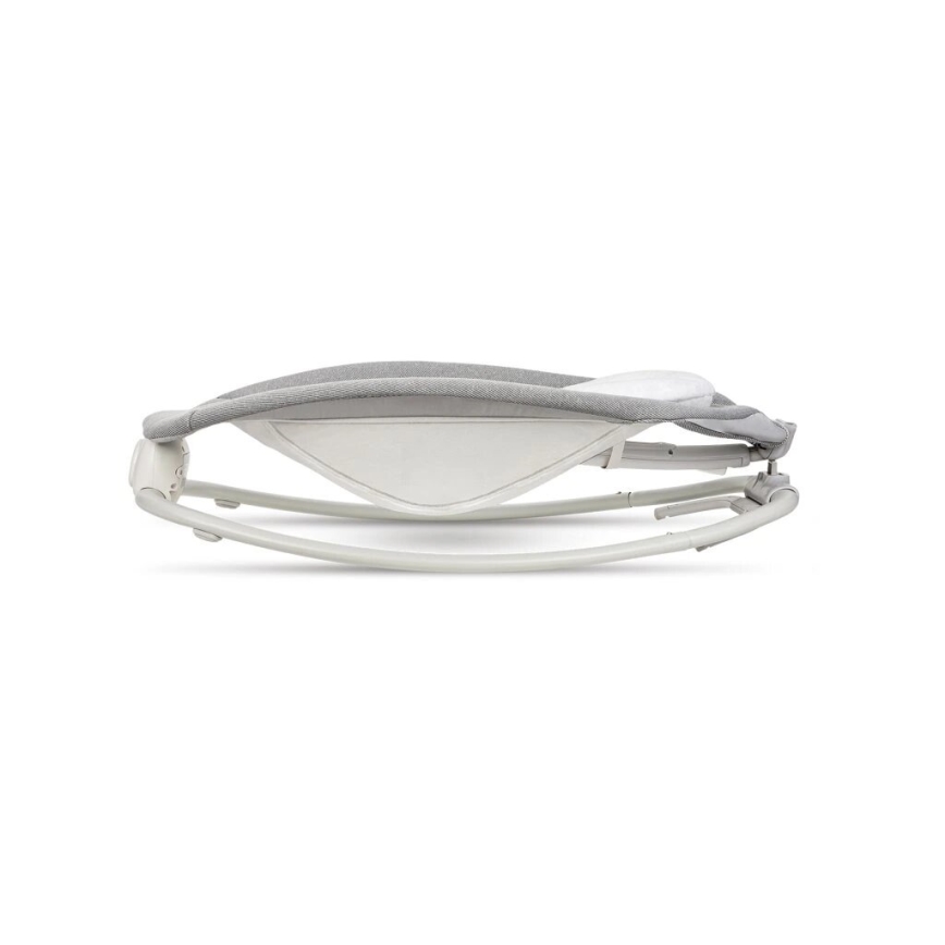 Lionelo - Otroško vibracijsko zibalo z melodijo PASCAL 2xAA sivo