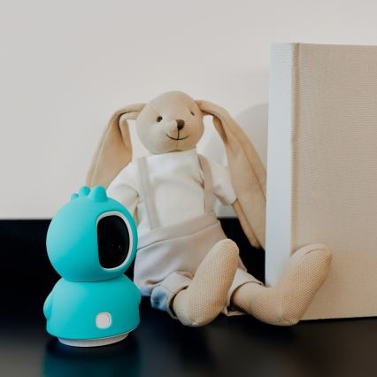 Lionelo - Pametna otroška video varuška BABYLINE VIEW Wi-Fi 5V Bela