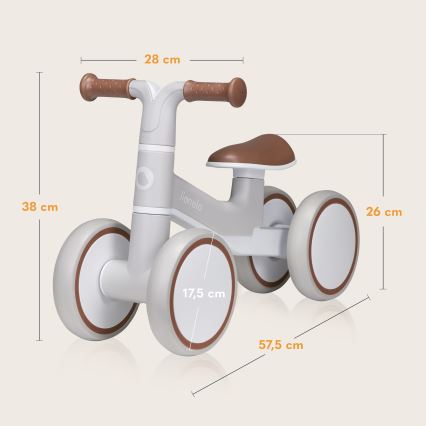 Lionelo - Poganjalček VILLY bež latte