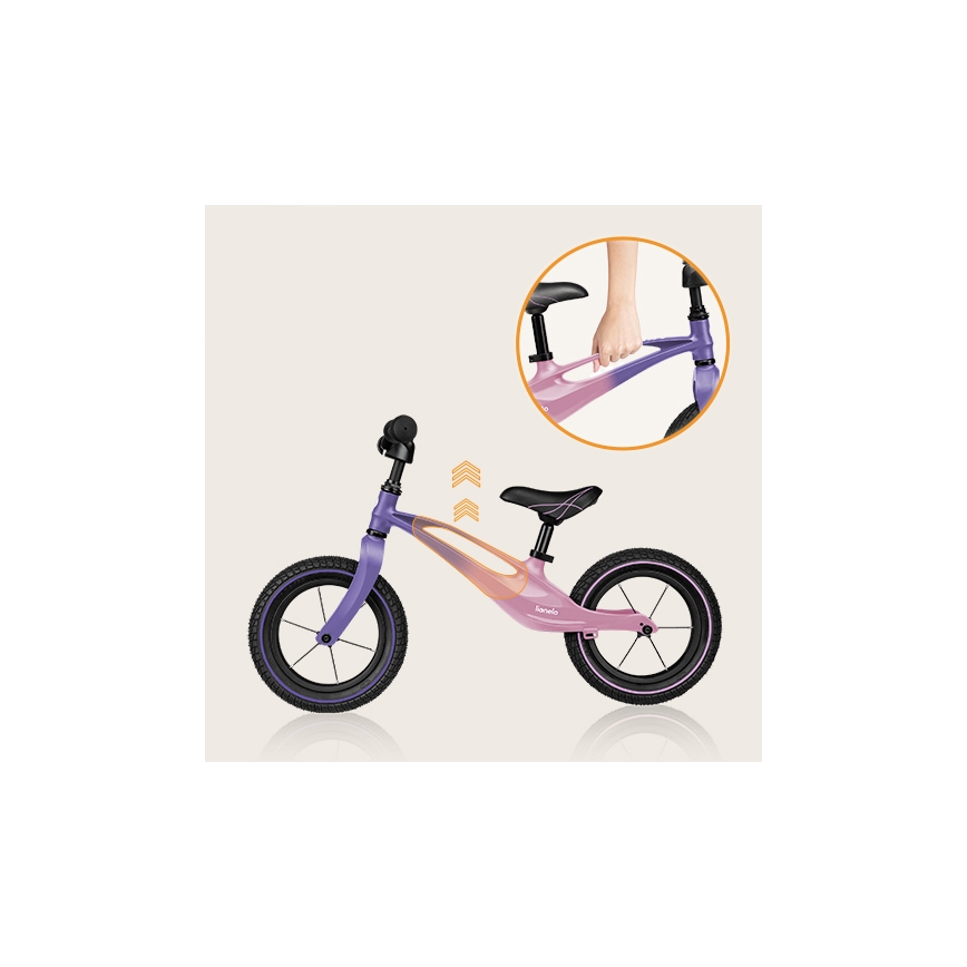 Lionelo - Poganjalec BART AIR vijoličen/rožnat