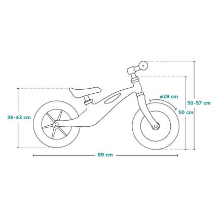 Lionelo - Poganjalec BART TOUR rožnata/zelena