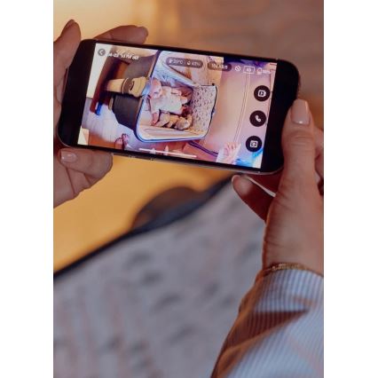 Lionelo - Polnilna otroška varuška BABYLINE GO 5V 3350 mAh