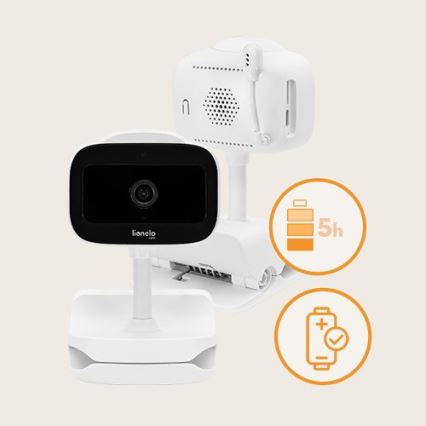 Lionelo - Polnilna otroška varuška BABYLINE GO 5V 3350 mAh