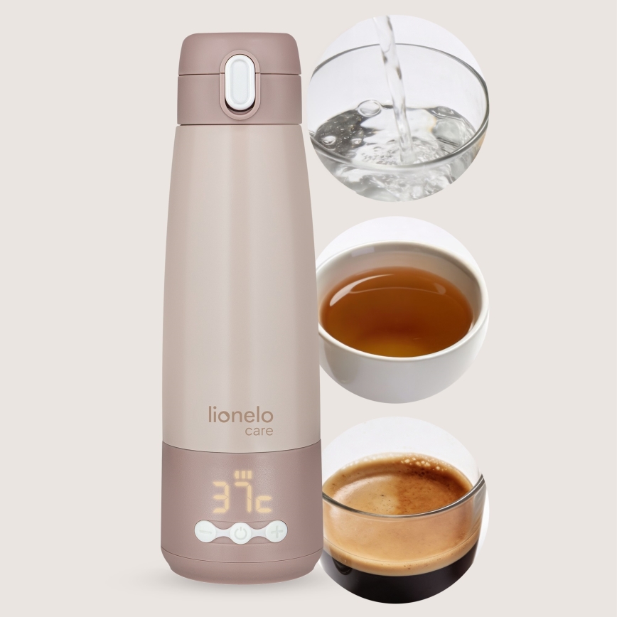 Lionelo - Polnilni grelec za mleko THERMUP 55W/5V