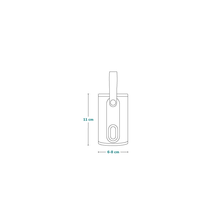 Lionelo - Polnilni grelec za stekleničke THERMUP GO 18W/5V sivo-srebrn