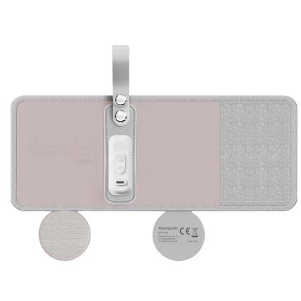 Lionelo - Polnilni grelnik stekleničk THERMUP GO 18W/5V Roza