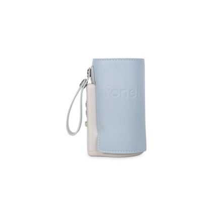 Lionelo - Polnilni grelnik stekleničk THERMUP GO PLUS 10W/5V modra/siva