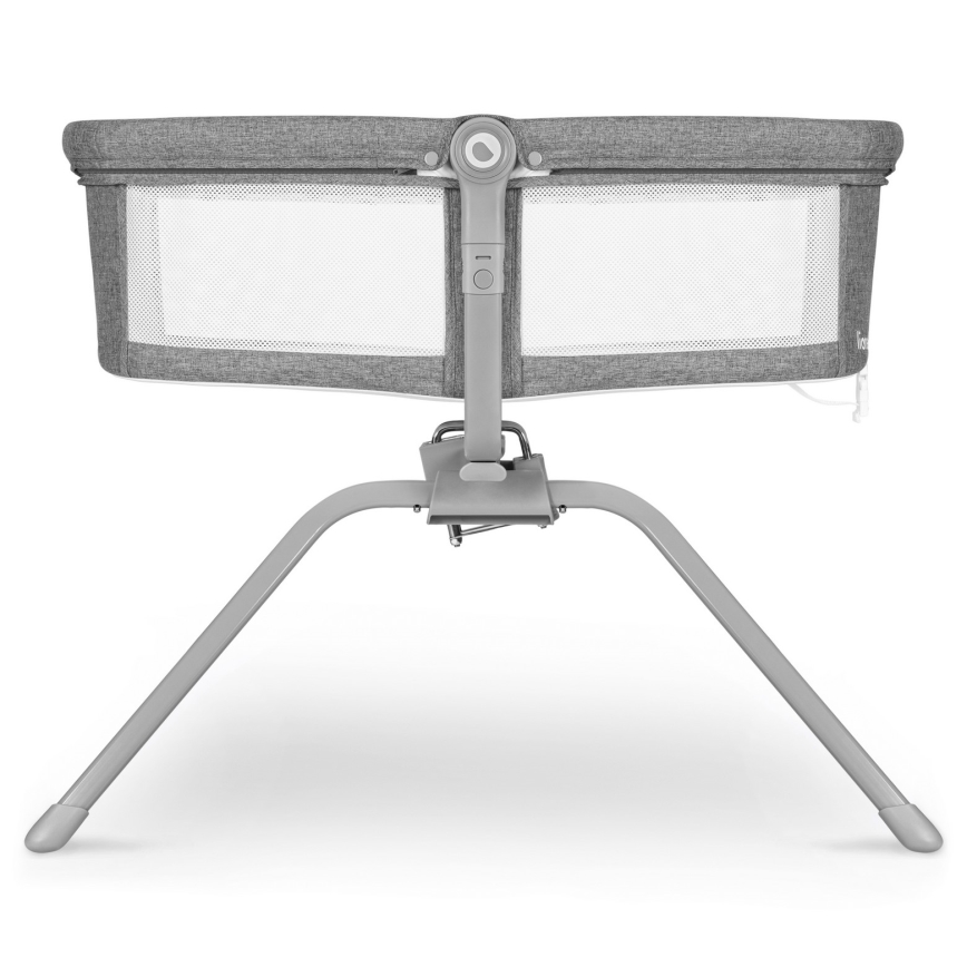 Lionelo - Potovalna posteljica 3 v 1 MALIN Grey Stone