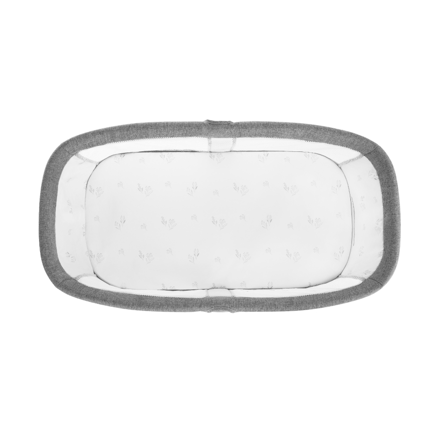 Lionelo - Potovalna posteljica 3 v 1 MALIN Grey Stone