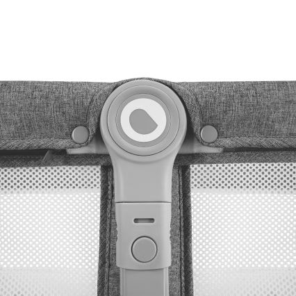 Lionelo - Potovalna posteljica 3 v 1 MALIN Grey Stone