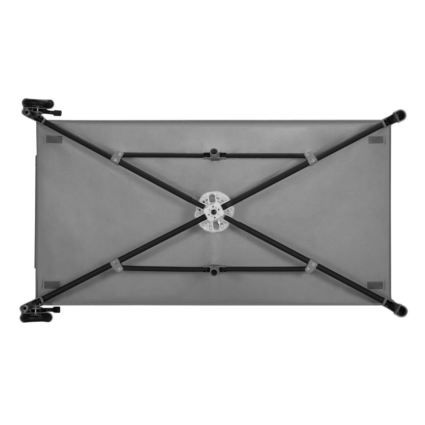 Lionelo - Potovalna posteljica JASMIN EASY FOLD Grey Stone