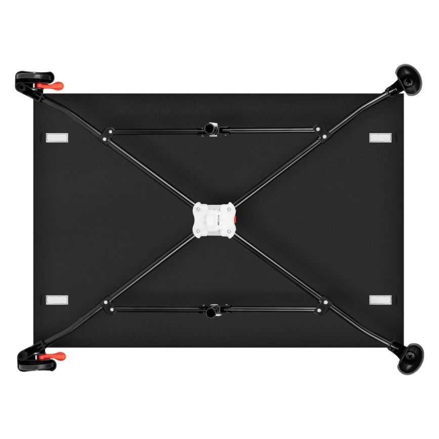 Lionelo - Potovalna posteljica LAURA Black Carbon