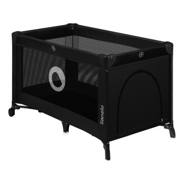 Lionelo - Potovalna posteljica STEFI Black Carbon