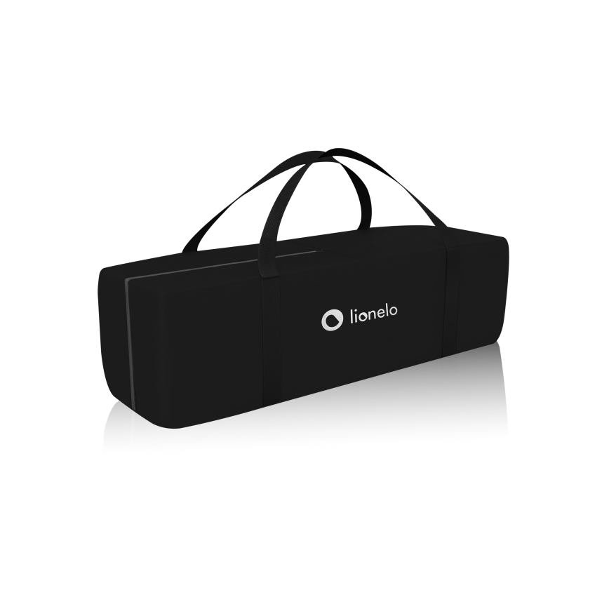 Lionelo - Potovalna posteljica STEFI Black Carbon