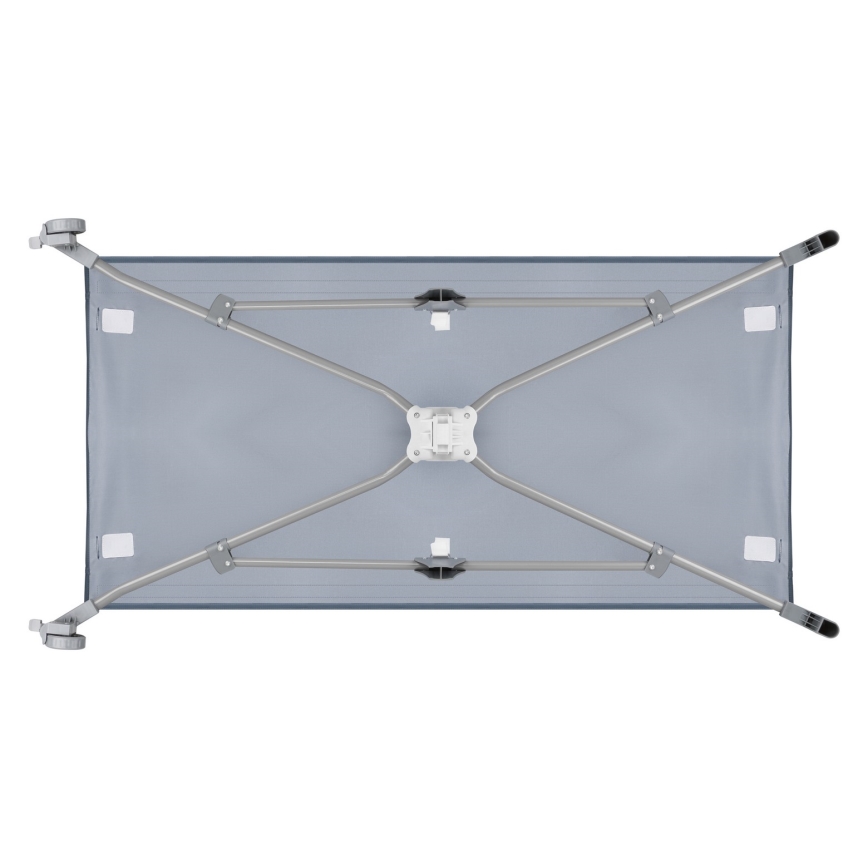 Lionelo - Potovalna posteljica STEFI modro-siva