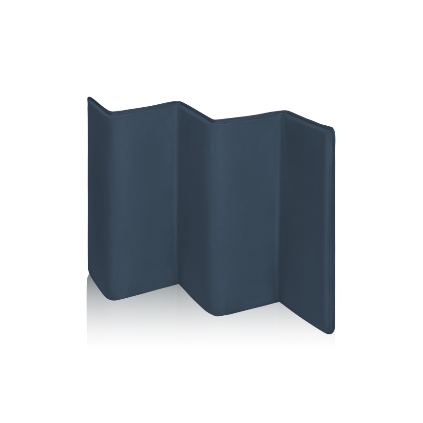 Lionelo - Potovalna posteljica STEFI modro-siva