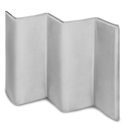 Lionelo - Potovalna posteljica STEFI PLUS rožnata in rumena