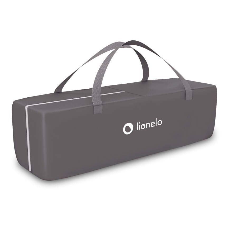 Lionelo - Potovalna posteljica SVEN PLUS siva