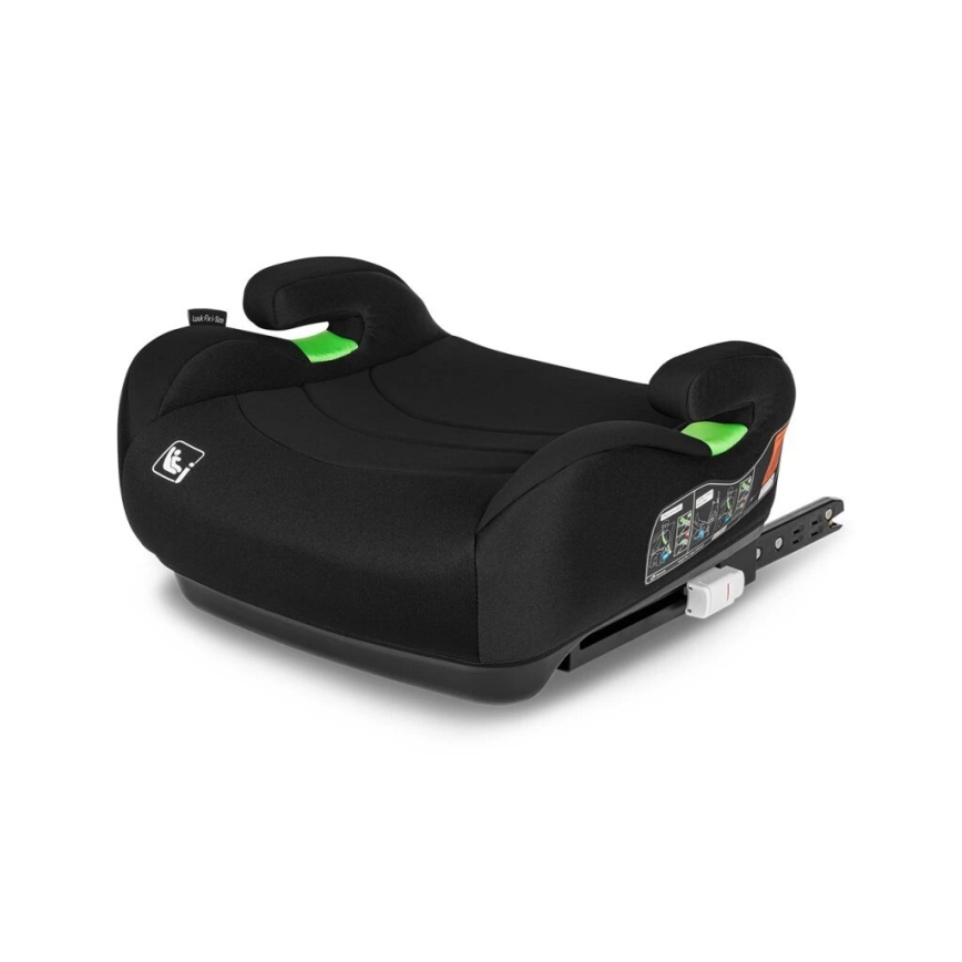 Lionelo - Povišek za avto LUUK FIX i-Size 125-150 cm črna