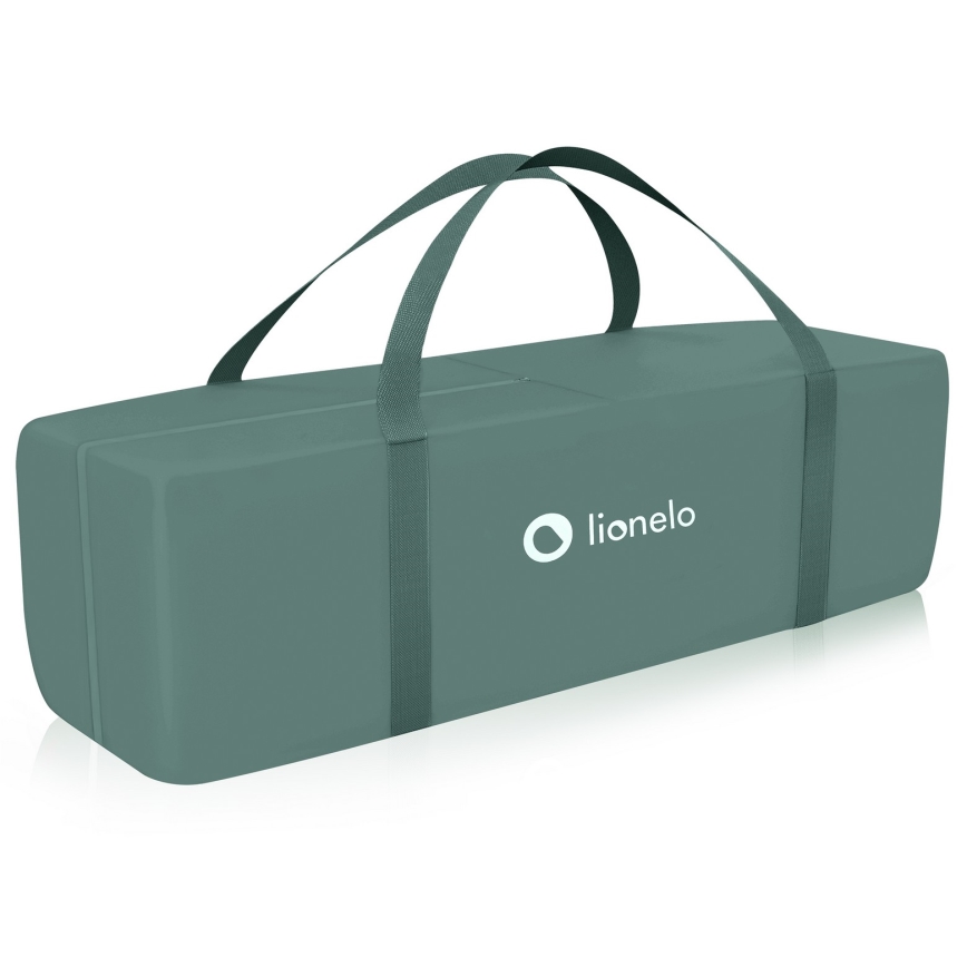 Lionelo - Prenosna posteljica STEFI PLUS olivno zelena