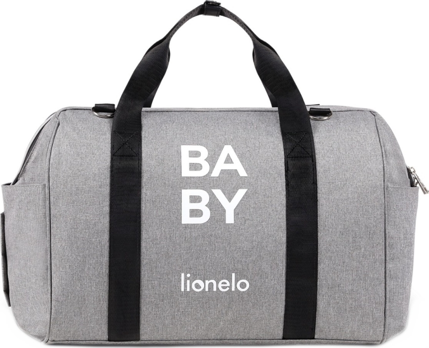 Lionelo - Previjalna torba za otroški voziček IDA Grey Concrete