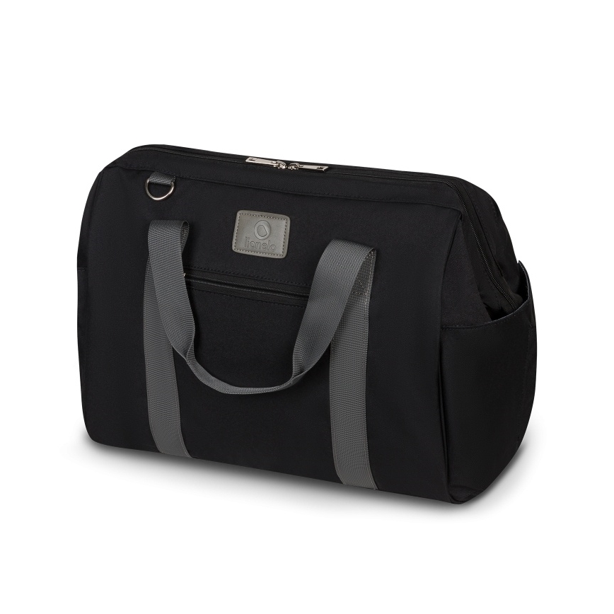 Lionelo - Previjalna torba za voziček IDA Black Onyx