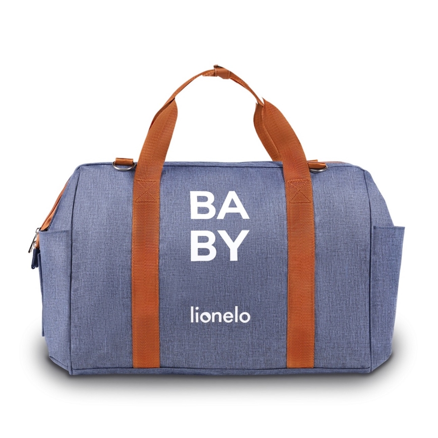 Lionelo - Previjalna torba za voziček IDA Blue Denim