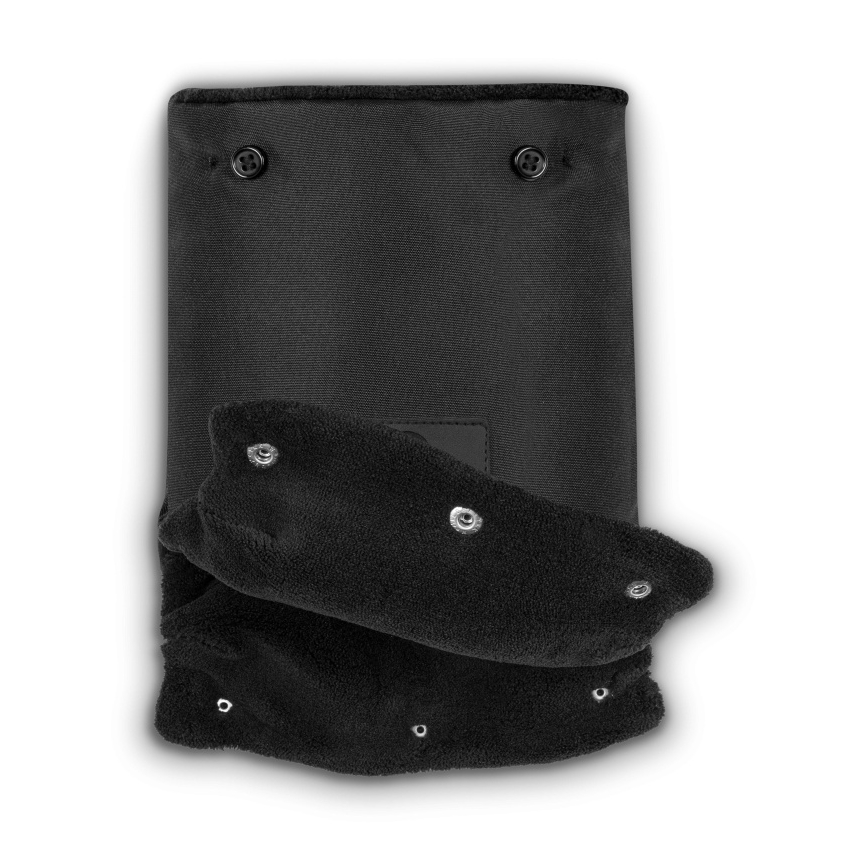 Lionelo - Rokavniki za otroški voziček HANDMUFF Črni