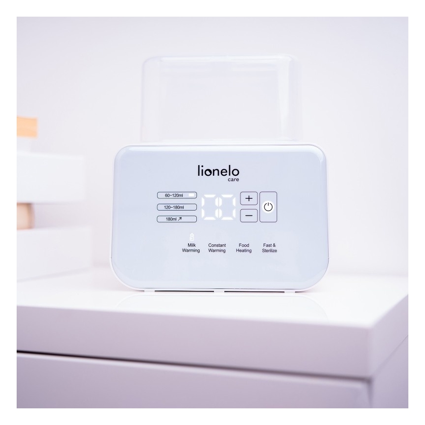 Lionelo - Segrevalnik stekleničk THERMUP DOUBLE 250W/230V bel