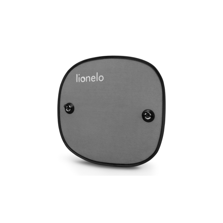 Lionelo - Sončno senčilo s prisajalko SUNSHADE, 2 kosa, črna