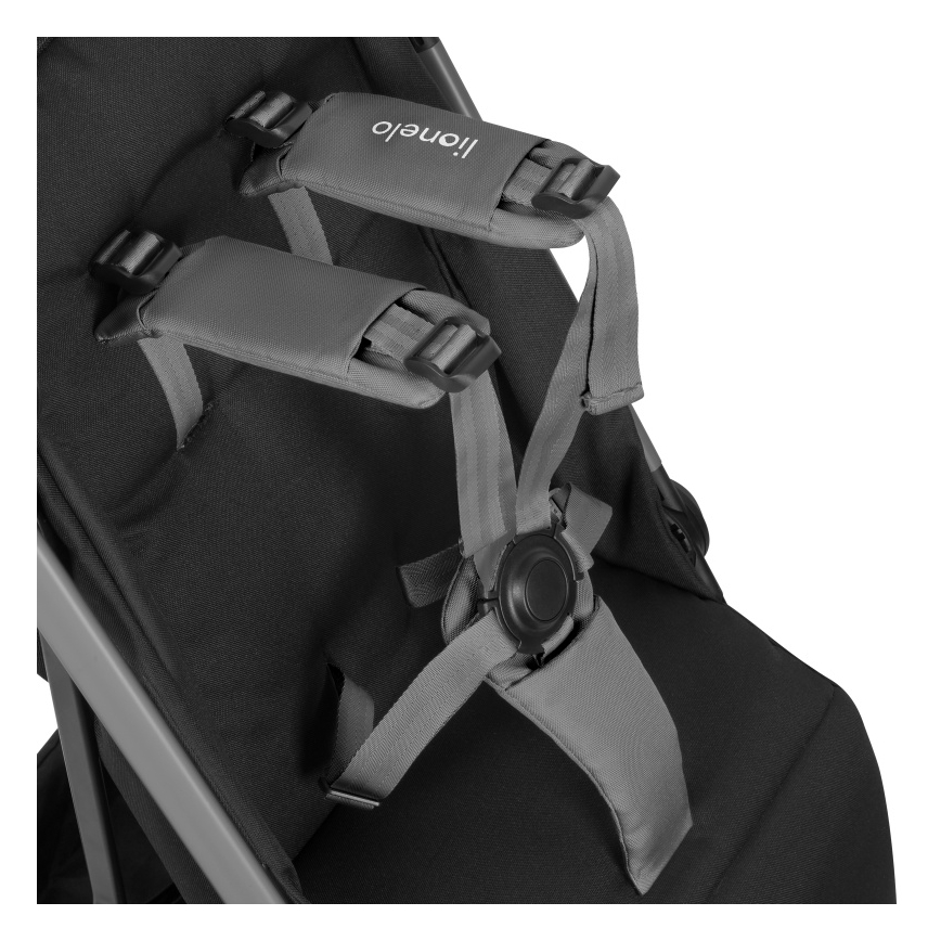 Lionelo - Športni otroški voziček JULIE AIR Grey Stone