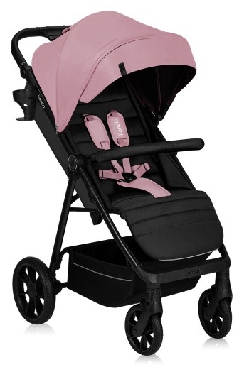 Lionelo - športni otroški voziček MIRA Pink Rose