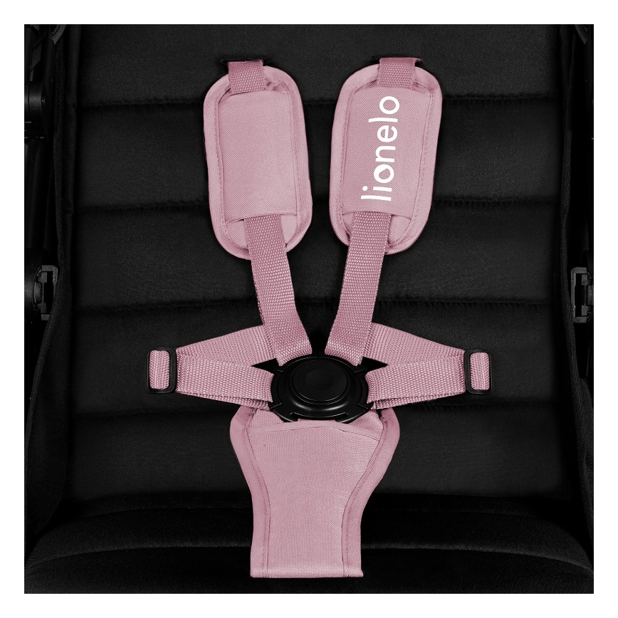 Lionelo - športni otroški voziček MIRA Pink Rose