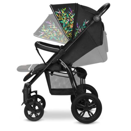 Lionelo - Športni voziček ANNET TOUR črno/zelena