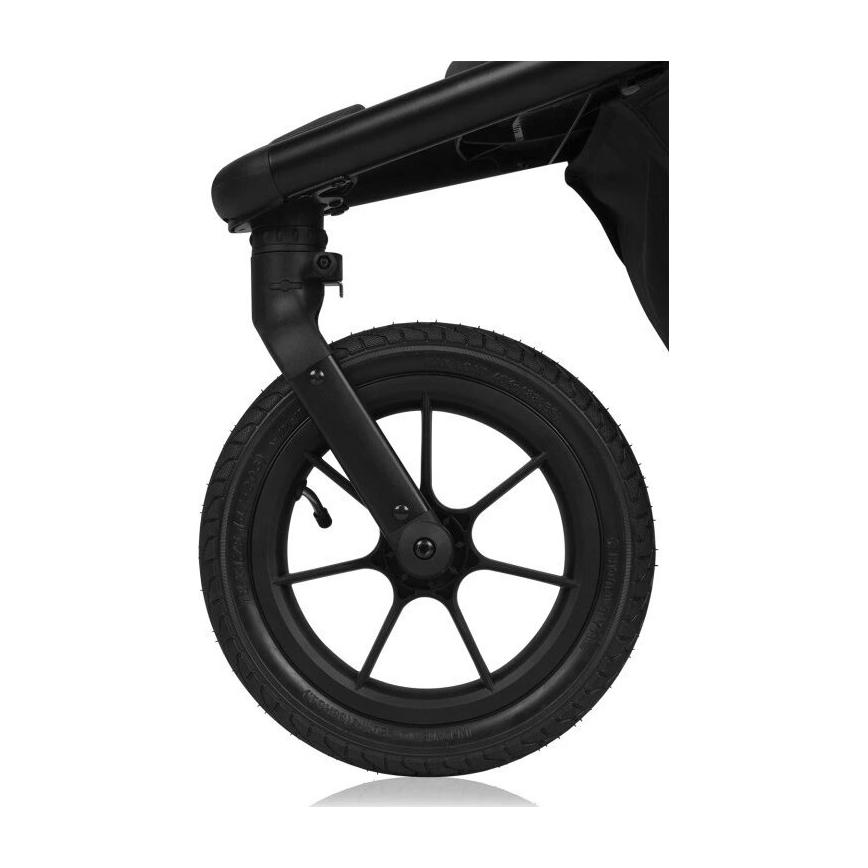 Lionelo - športni voziček AZURA črn