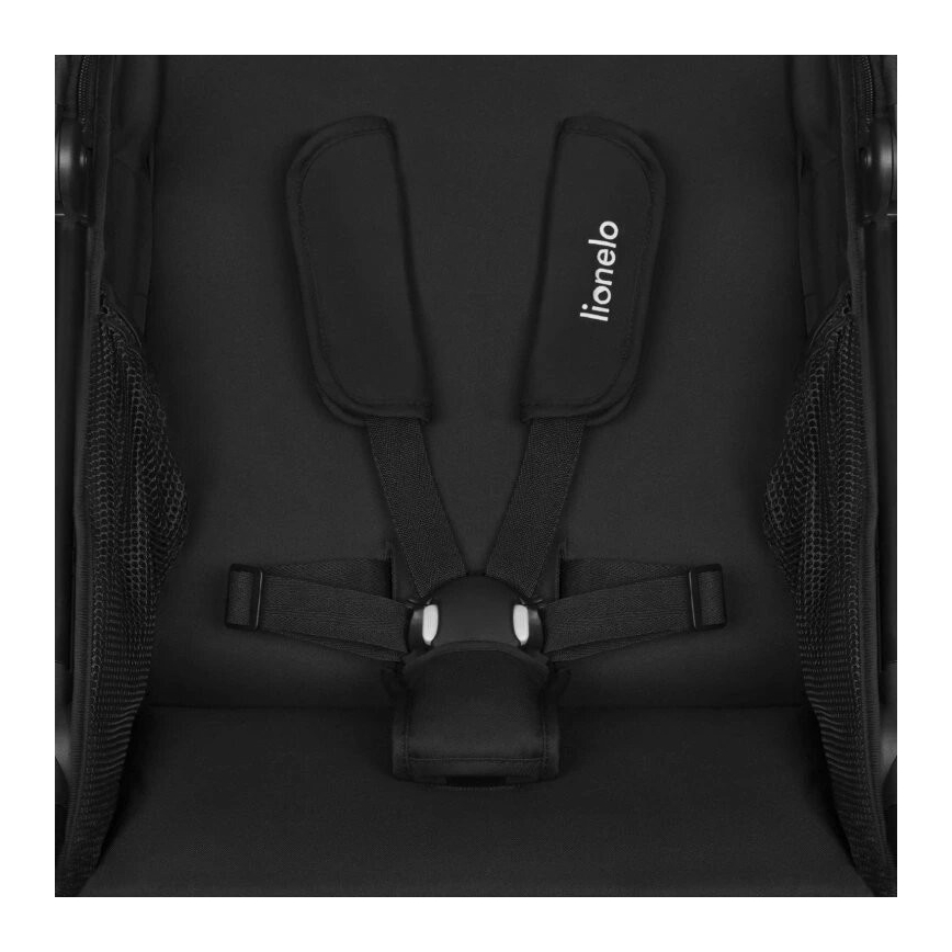 Lionelo - športni voziček AZURA črn