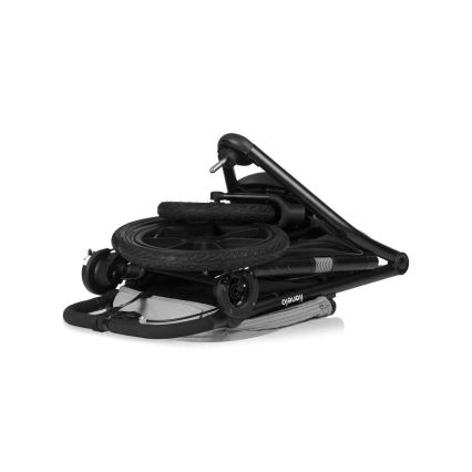 Lionelo - športni voziček AZURA črna/siva