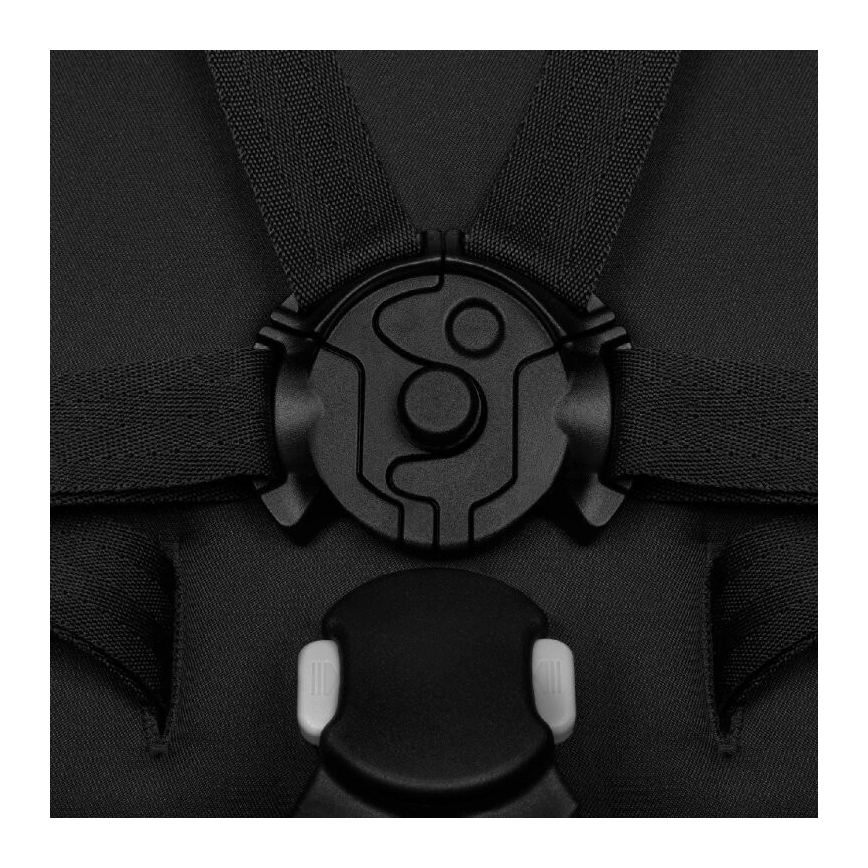 Lionelo - športni voziček AZURA črna/siva