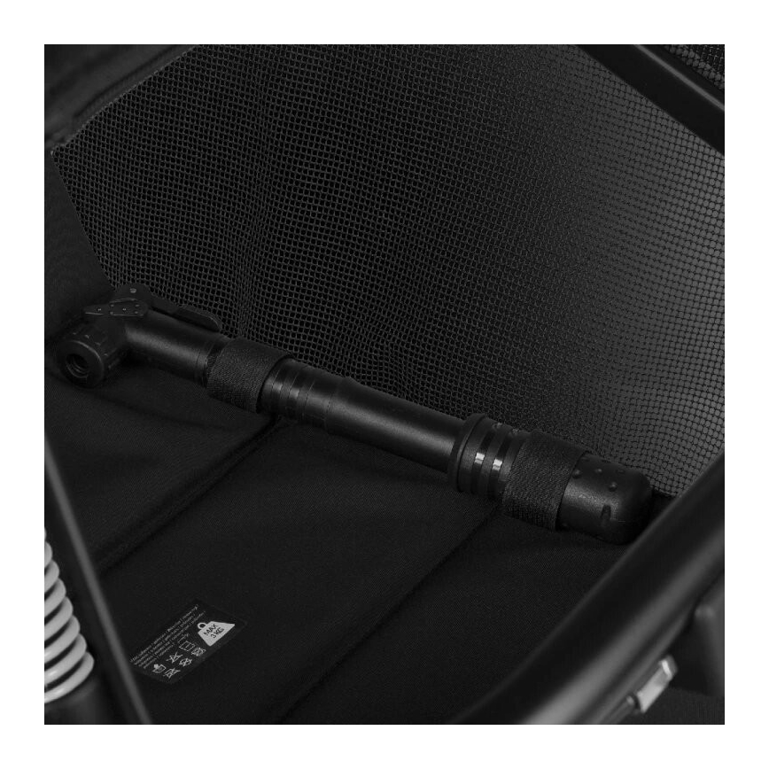 Lionelo - športni voziček AZURA črna/siva