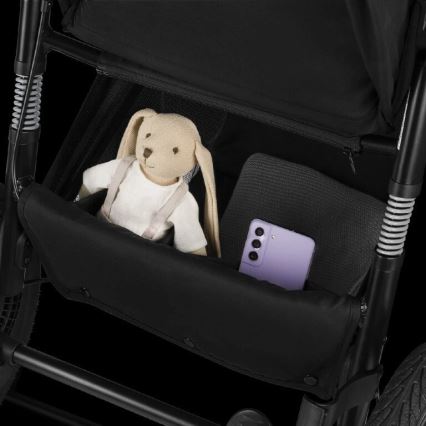 Lionelo - športni voziček AZURA črna/siva